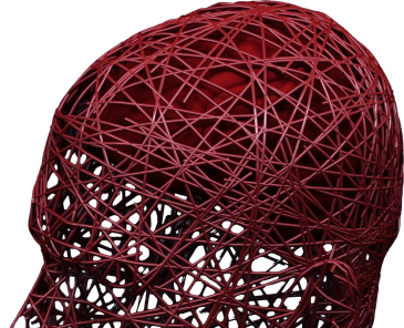 Neural AI brain visualisation